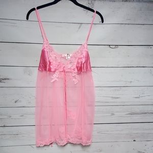 Victoria's secret babydoll top lace
